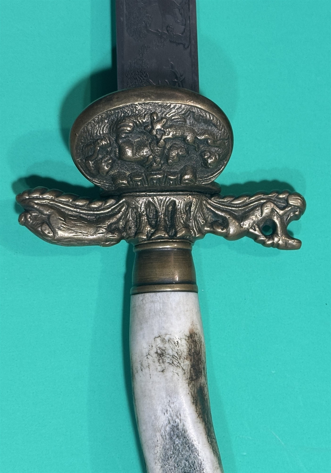 German Hunting Sword, Scabbard, Weyersberg & Co Solingen �Waidmannsheil�