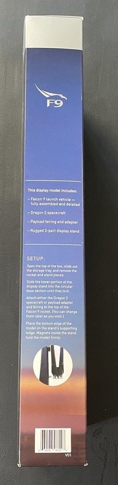 spacex falcon 9 model