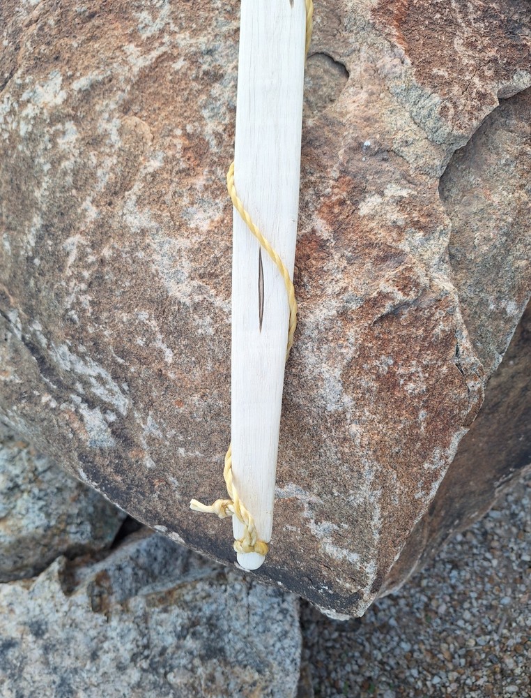 sinew backed white oak bow