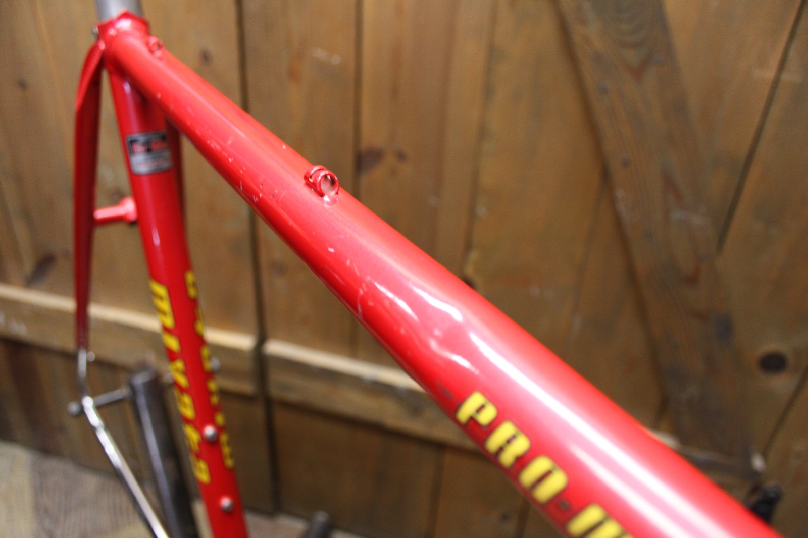 1985 PRO-MIYATA Frameset 57cm Road Bicycle Vintage Crmo Triple Butted