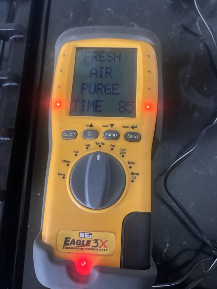 UEI C157 Eagle 3X Combustion Analyzer System Printer KIT AS IS