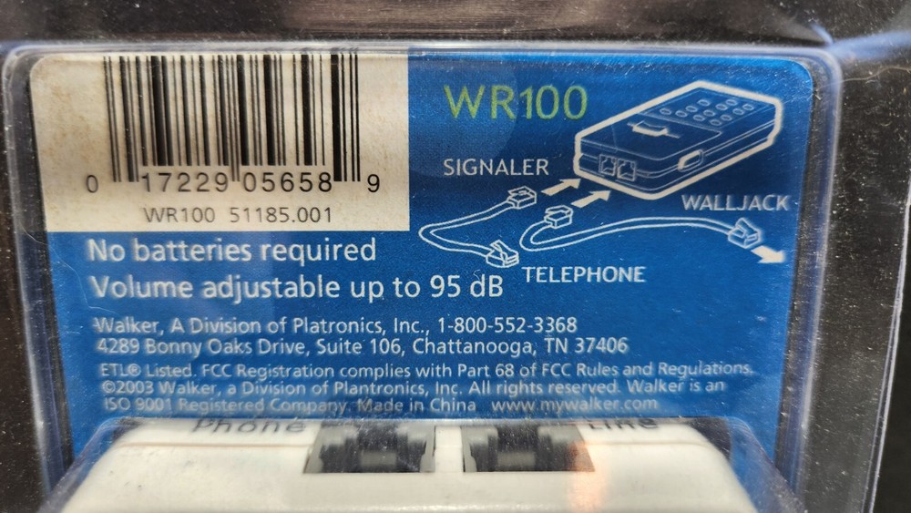 Walker Ameriphone WR100 New
