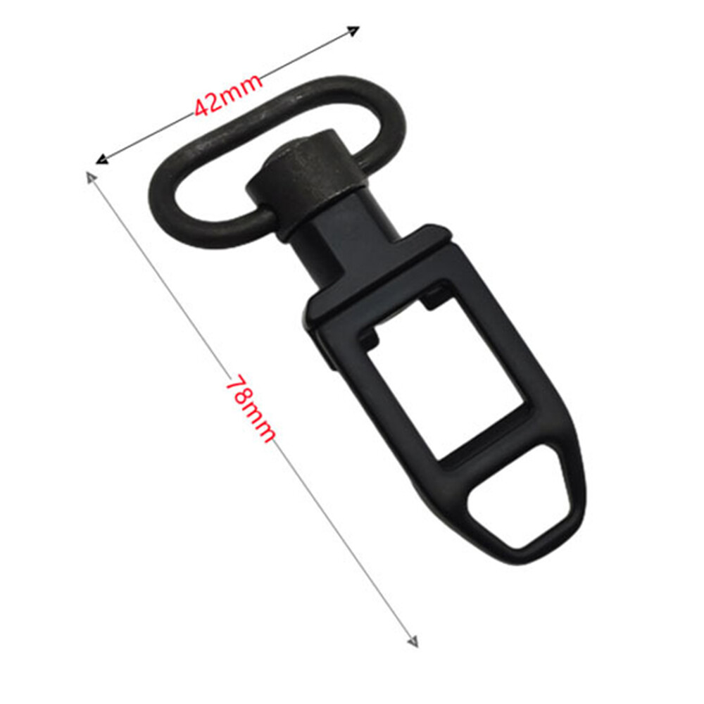 2Pack QD Sling Swivels Adapter MLOK Quick Release Push Button QD Sling Mount