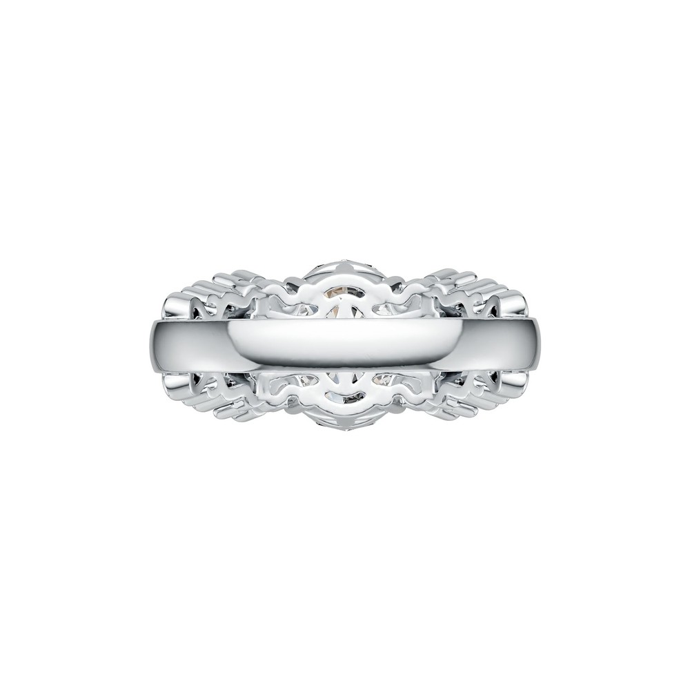 Sterling Silver Semi Mount Ring Setting Oval OV 11X9mm