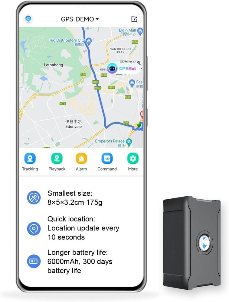 Advanced GPS Tracker with 90 Days Battery Life - Real-Time Tracking Solution