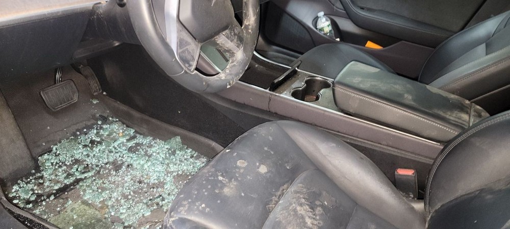 2019 Tesla 3 Left Driver B Pillar Camera With Controller