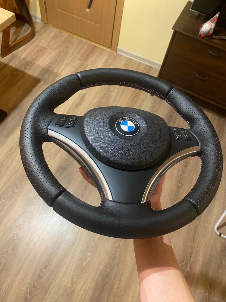 OEM BMW Sport Steering Wheel E90 E91 E92 E93 M3 E82 E81 E87 E88 1 3 Series