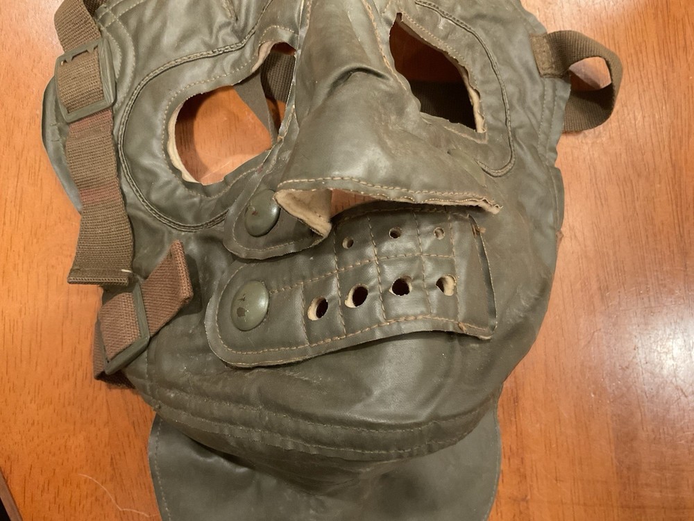 VTG USN NAVY WW2 Extreme Cold Weather Insulated Face Mask