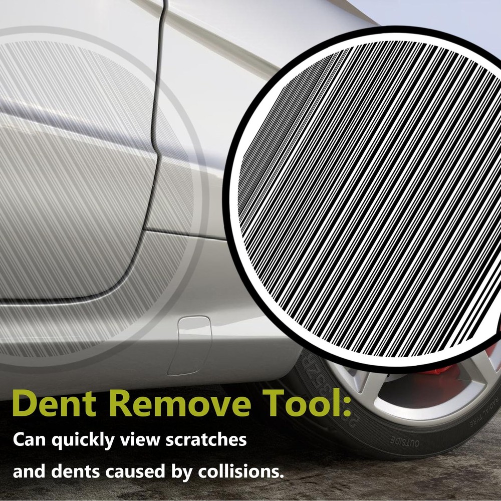 Dent Removal Tool 80cm, Dent Reflector Board, Bodywork Removal Tool, Folding B...