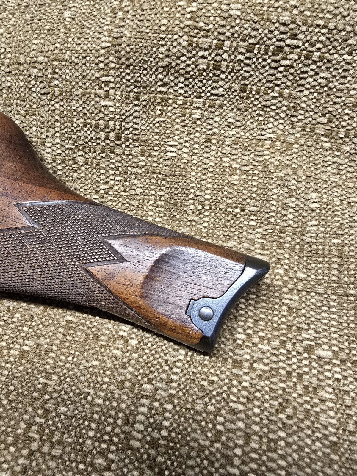 Vintage Original 1902 German Luger Carbine Shoulder Stock P08 Not Repro