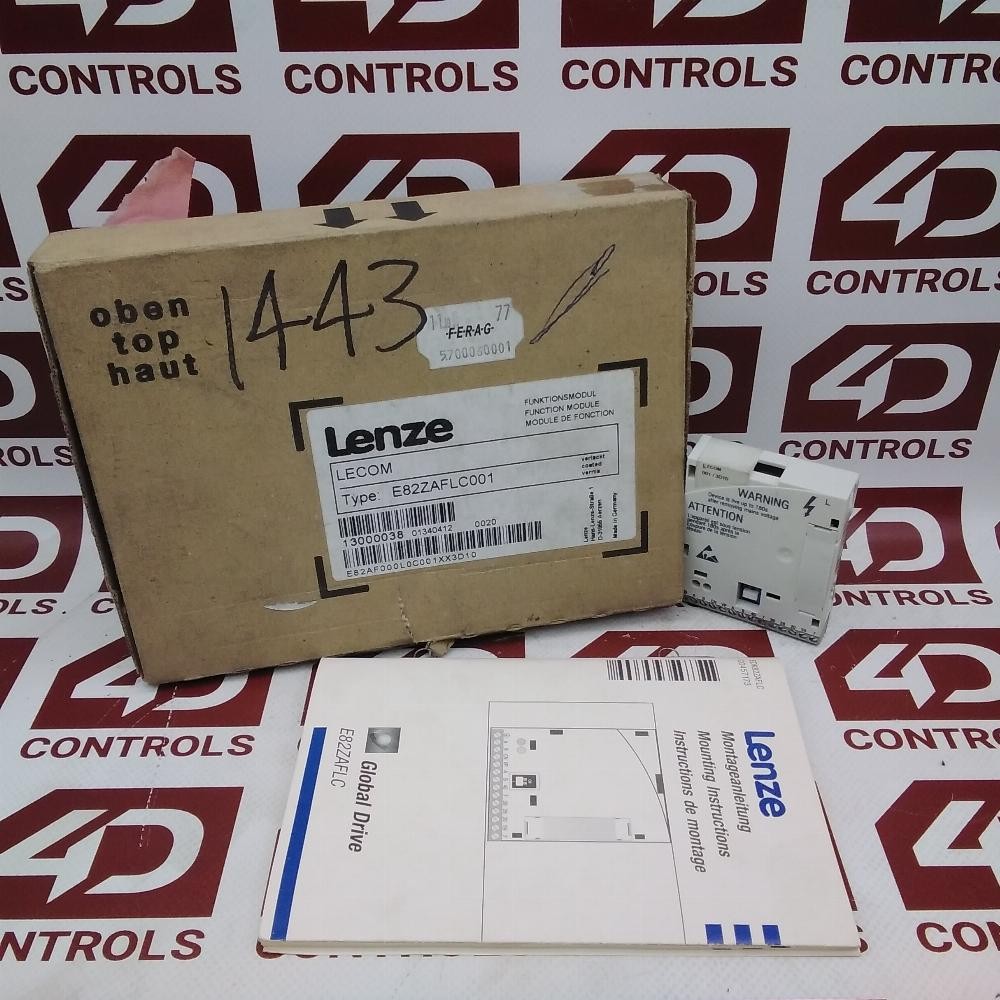 E82ZAFLC001 | Lenze | (13051200), Function Module, Lecom-B, Opened