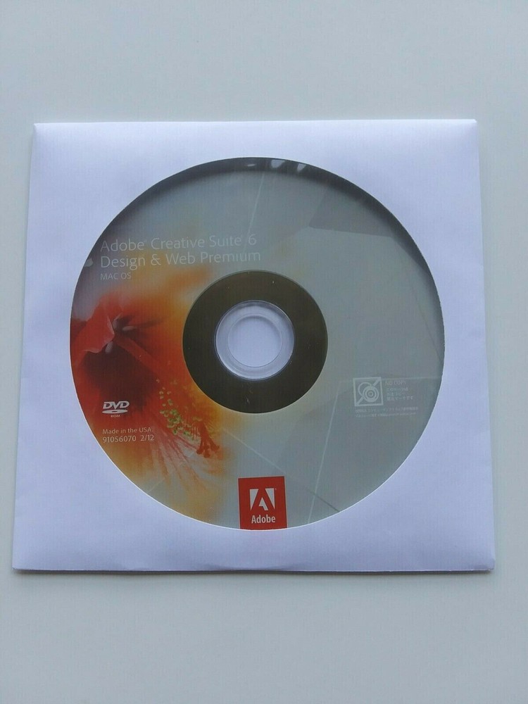 Adobe CS6 Design & Web Premium for Mac - InDesign Illustrator Photoshop CS6