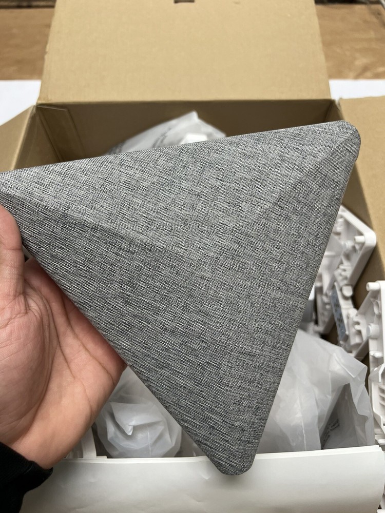 Brookstone Ambient Bluetooth Audio Speaker & LED Wall Panel System W Remote USED