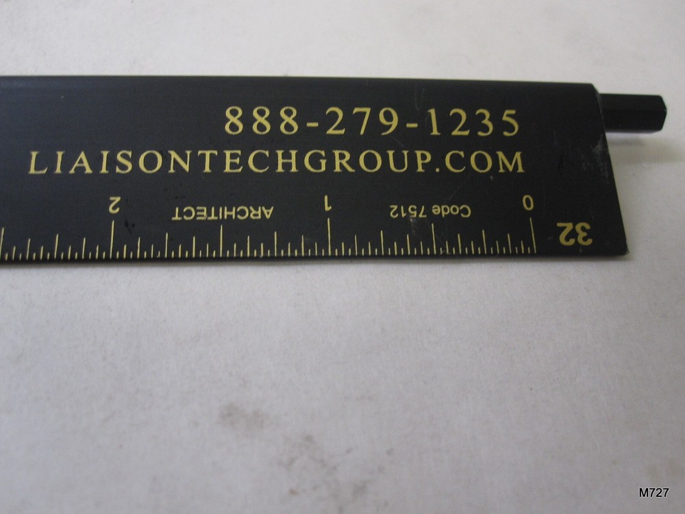 SINGLE Liaison-Tech-Group Code: 7512 Adjustable Architect Scale Ruler