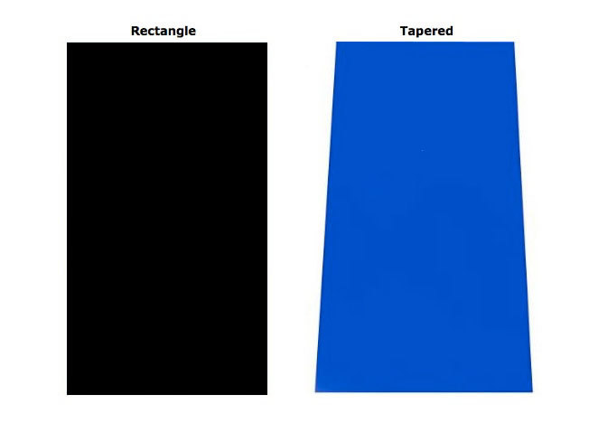 Replacement Canvas for Teeter Inversion Tables - Nylon Mat - Rectangle Shape