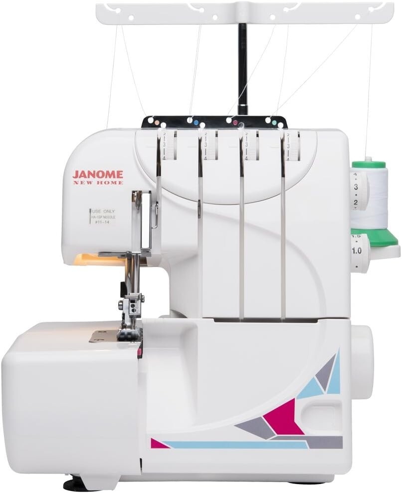 MOD-8933 Serger with Lay-In Threading, 3 and 4 Thread Convertible with Different