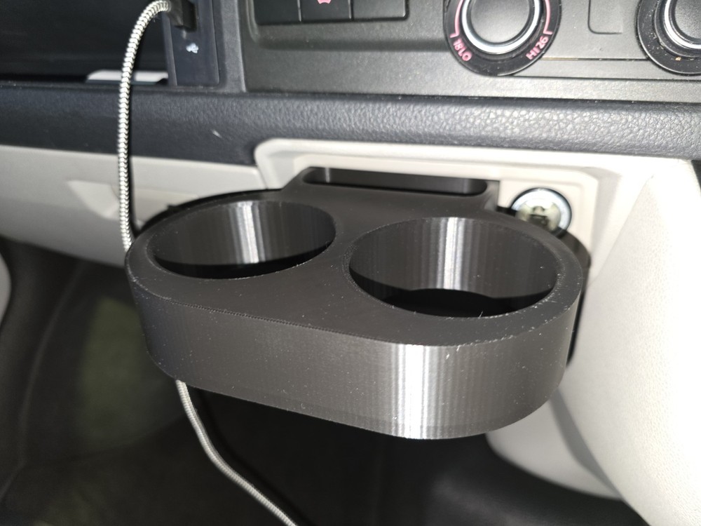 VW T6 Dual Cup Holder