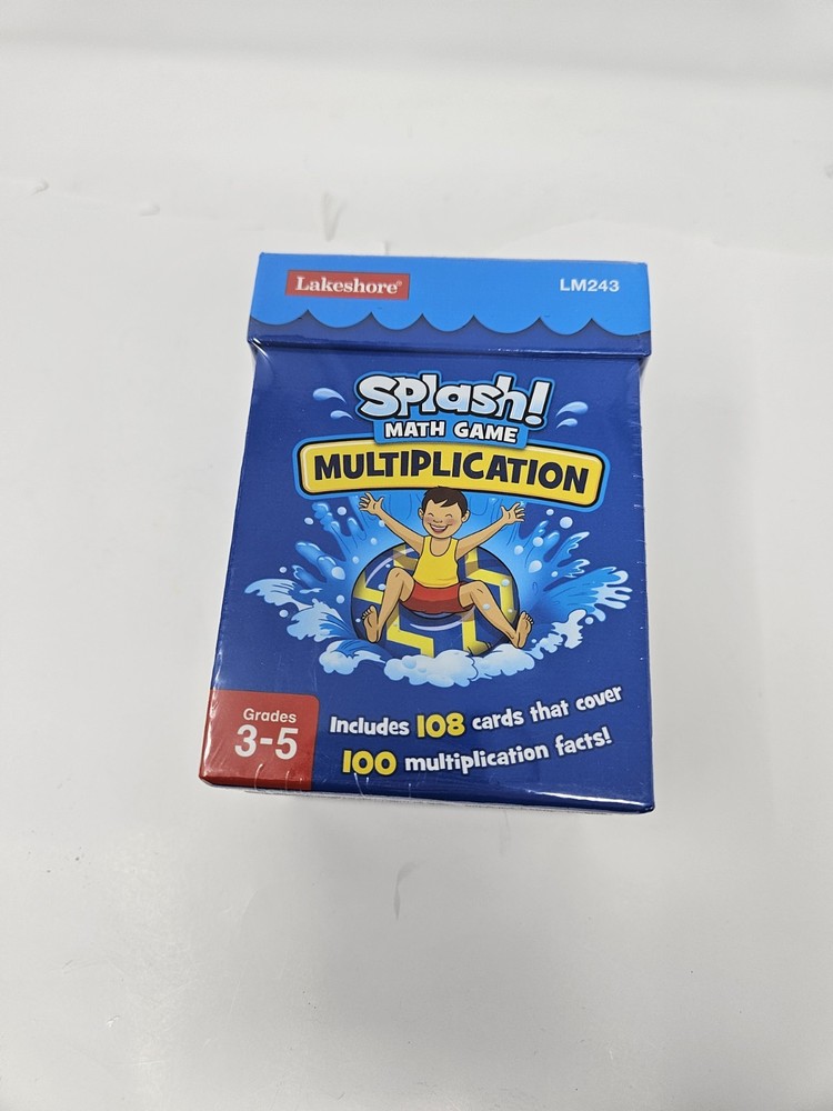 Splash Math Game Multiplication (LM243) Sealed