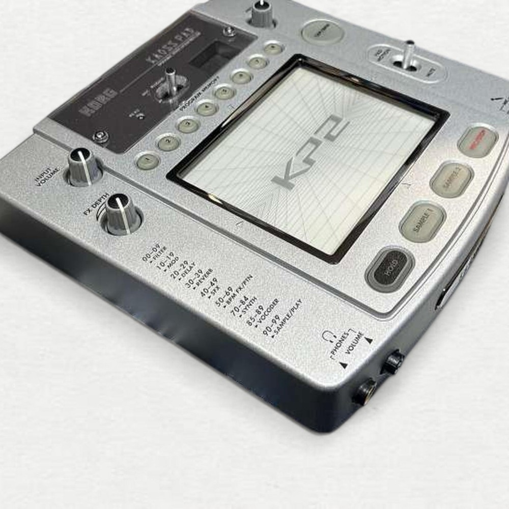 Korg KP2 KP-2 Kaoss Pad Dynamic Effects Controller Sampler w/ AC Adapter Box