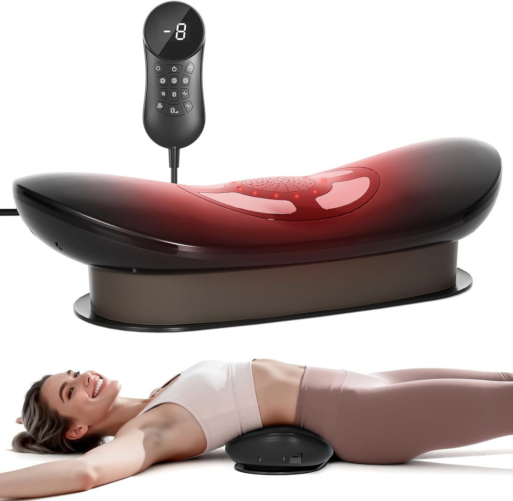 Electric Lumbar Traction Device , Multifunctional Back Traction Device with Dyna
