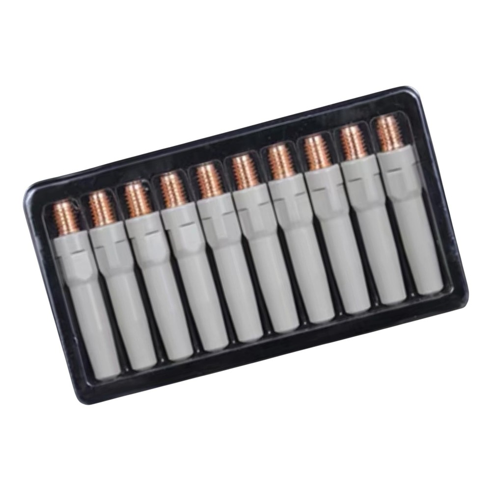 10Pcs Welding Nozzle Tips Diffuser Connectors Holders Torch Welding Nozzle 0....