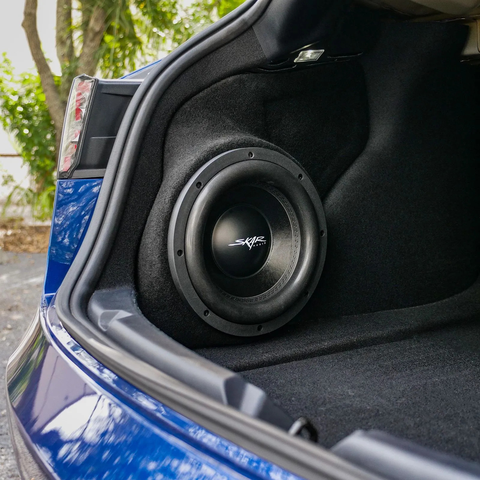 NEW SINGLE 10" 800W LOADED SUB BOX FITS 2017-2023 TESLA MODEL 3 VEHICLES