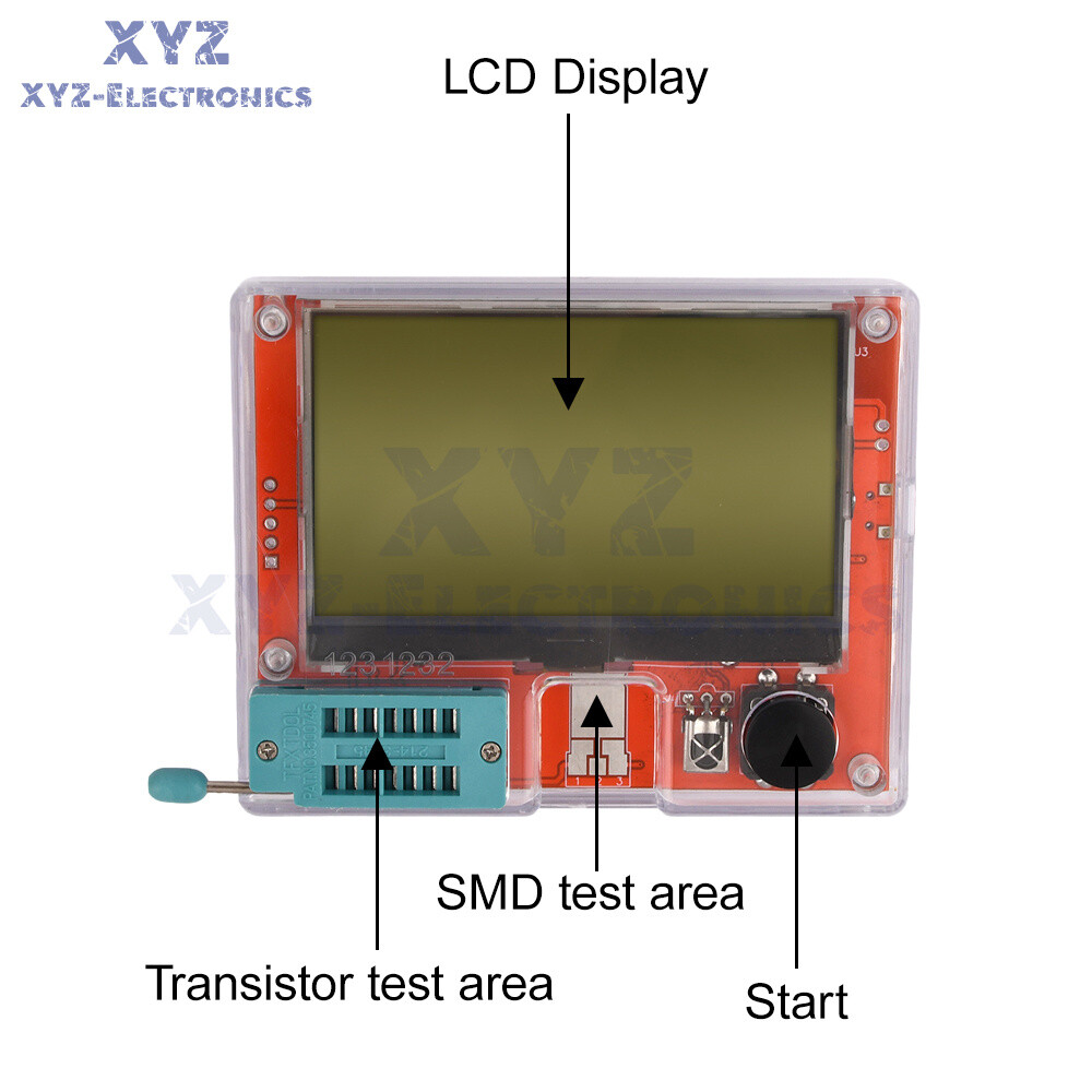 LCR-T10H Multi-function Transistor Tester Large Screen Display Transistor Meter