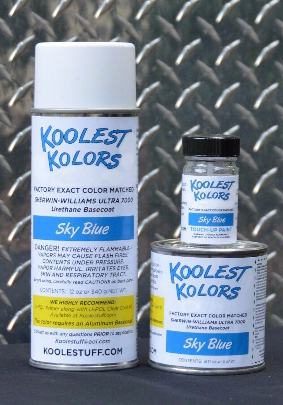 SKY BLUE Paint for Schwinn Bike Restoration-Fastback STINGRAY Bicycle & others