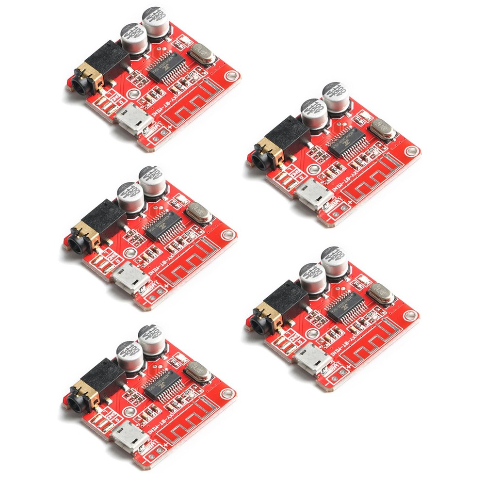 Bluetooth Decoding Board XY-BT-Mini 5 PCS MP3 Amplifier Module Car Speaker