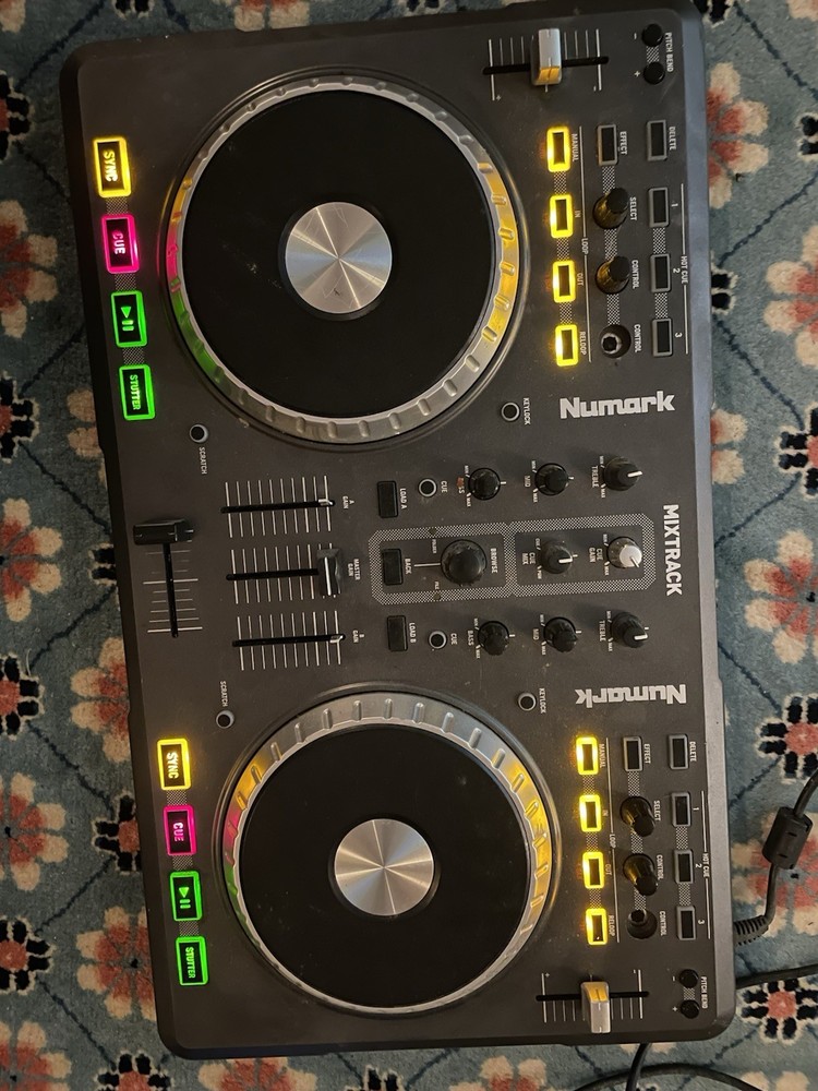 Numark Original Mixtrack DJ Controller Deck For Parts Needs Repairs Project