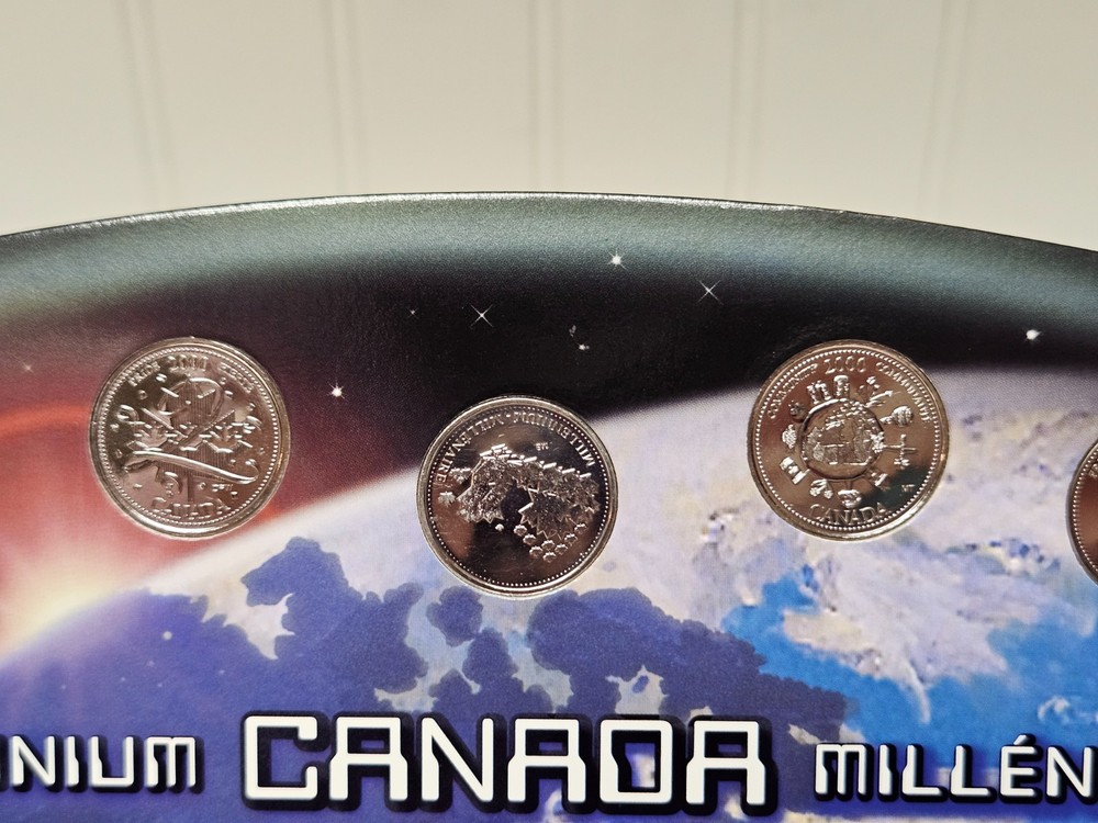 Canada 2000 Millennium Oval 13 Coin Commemorative Set