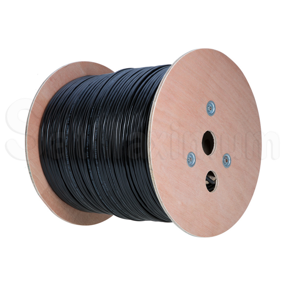 Cat5e OUTDOOR 500ft, 1000ft Cable Waterproof Ethernet Solid Direct Burial Cable