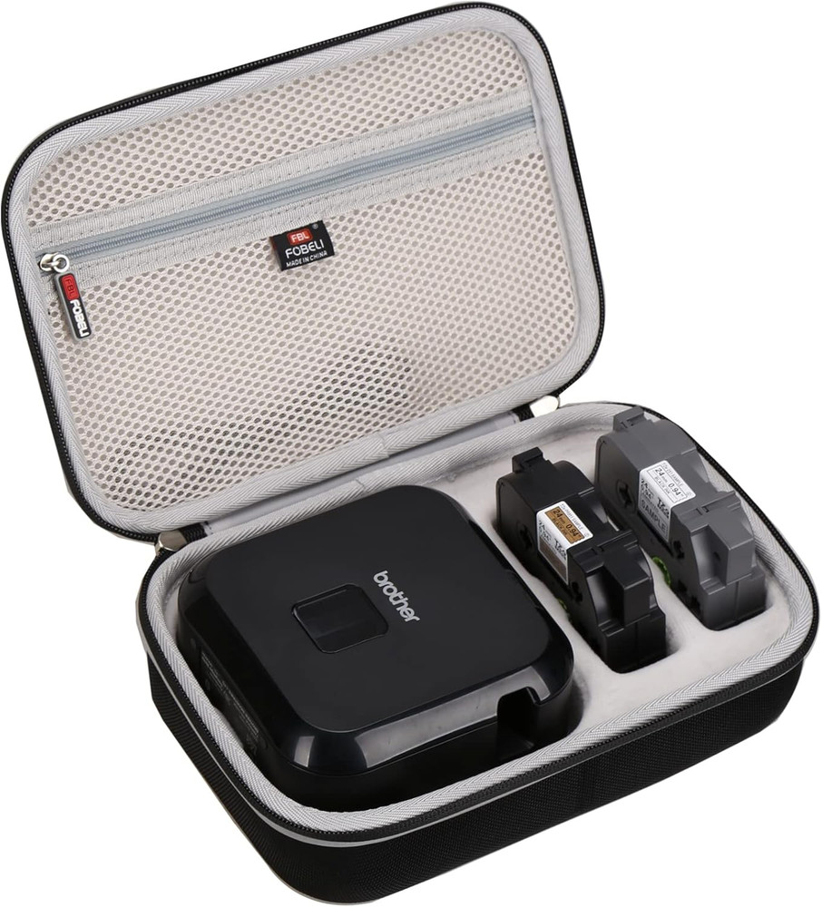 Hard Storage Case for Brother P-Touch Cube Plus PT-P710BT Wireless Label Maker T