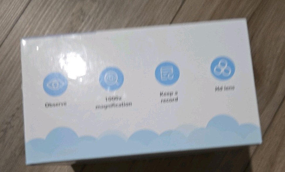 Portable Mini Microscope for Kids 1000x Microscope Magnification