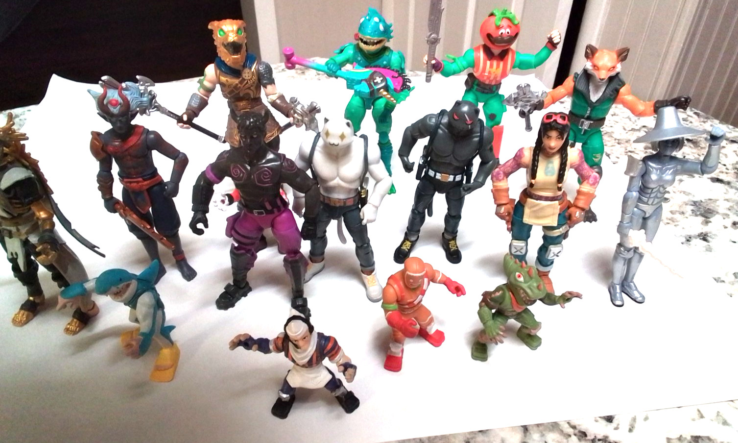 Mixed lot action figures fortnite toys