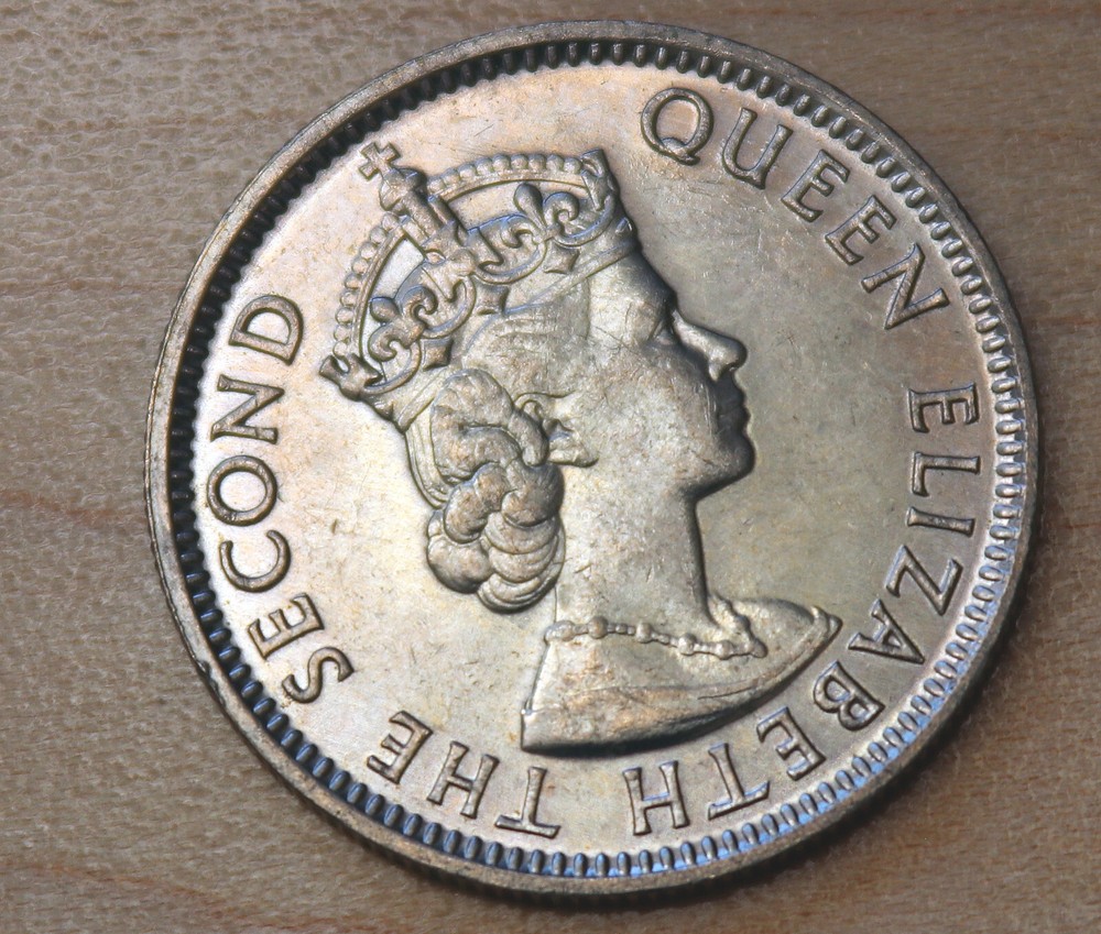 1991 Belize 25 Cents