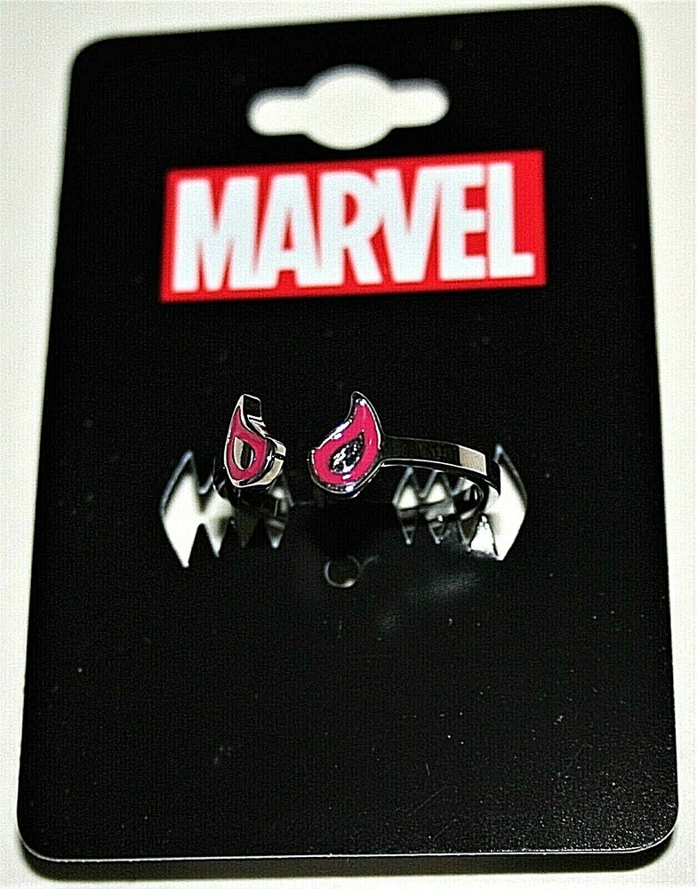 Marvel Comics Gwen Pool Split Ring New NOS MOC Size 9