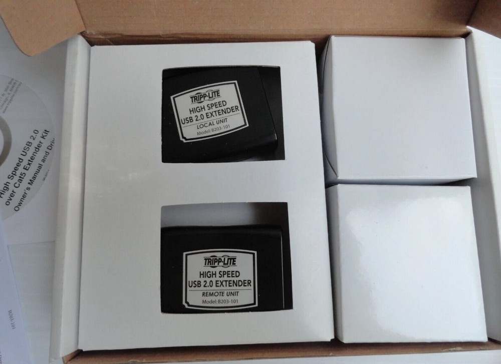 Tripp-Lite High-Speed USB 2.0 Over Cat5 Extender , Model: B203-101