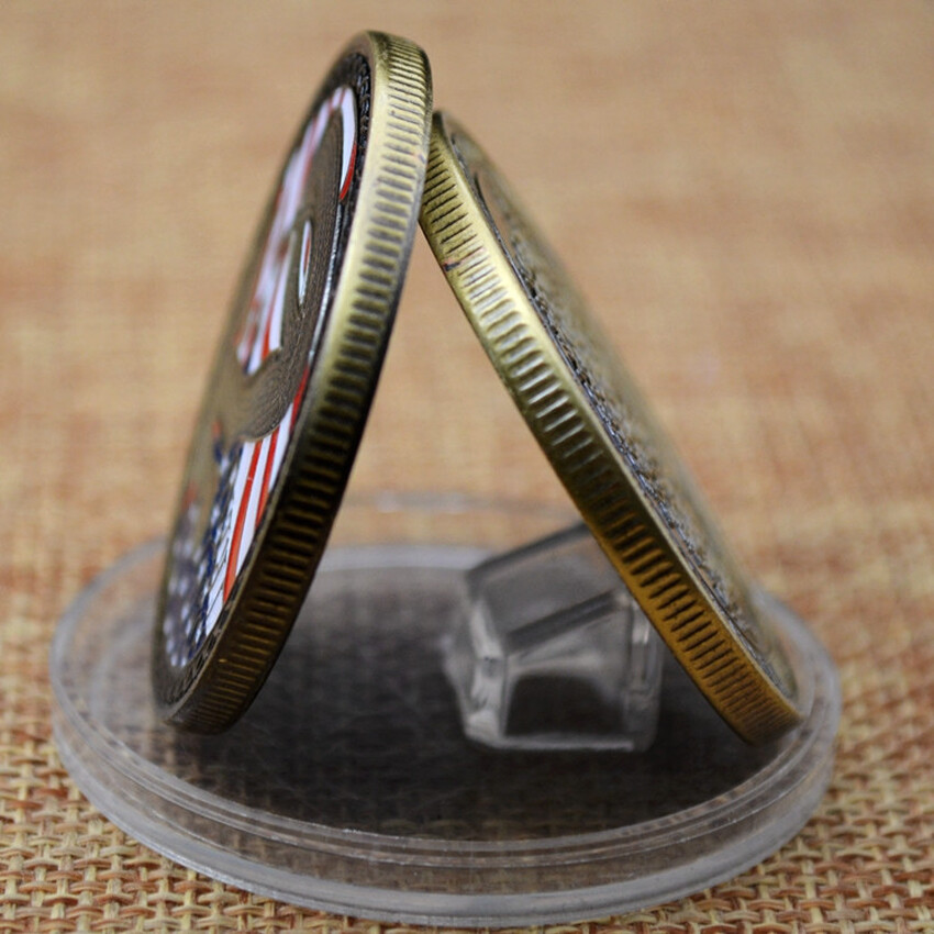 US Constitution The Second 2ND Amendment Don't Tread On Me Challenge Coin