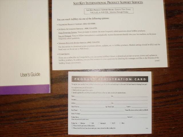 1994 Instant Labels for Windows by Softkey