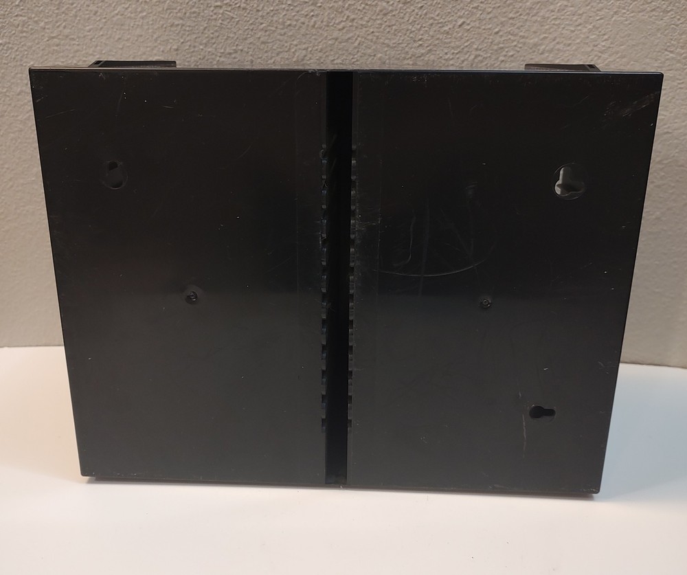 Case Logic 30-CD Storage Rack Black Plastic Holder Stackable Wall Mount D1