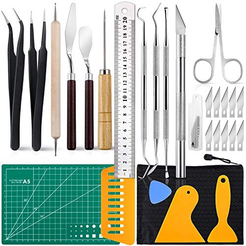 28 PCS Precision Craft Tools Set Vinyl Weeding Tools 28pcs Scrapbooking Tools