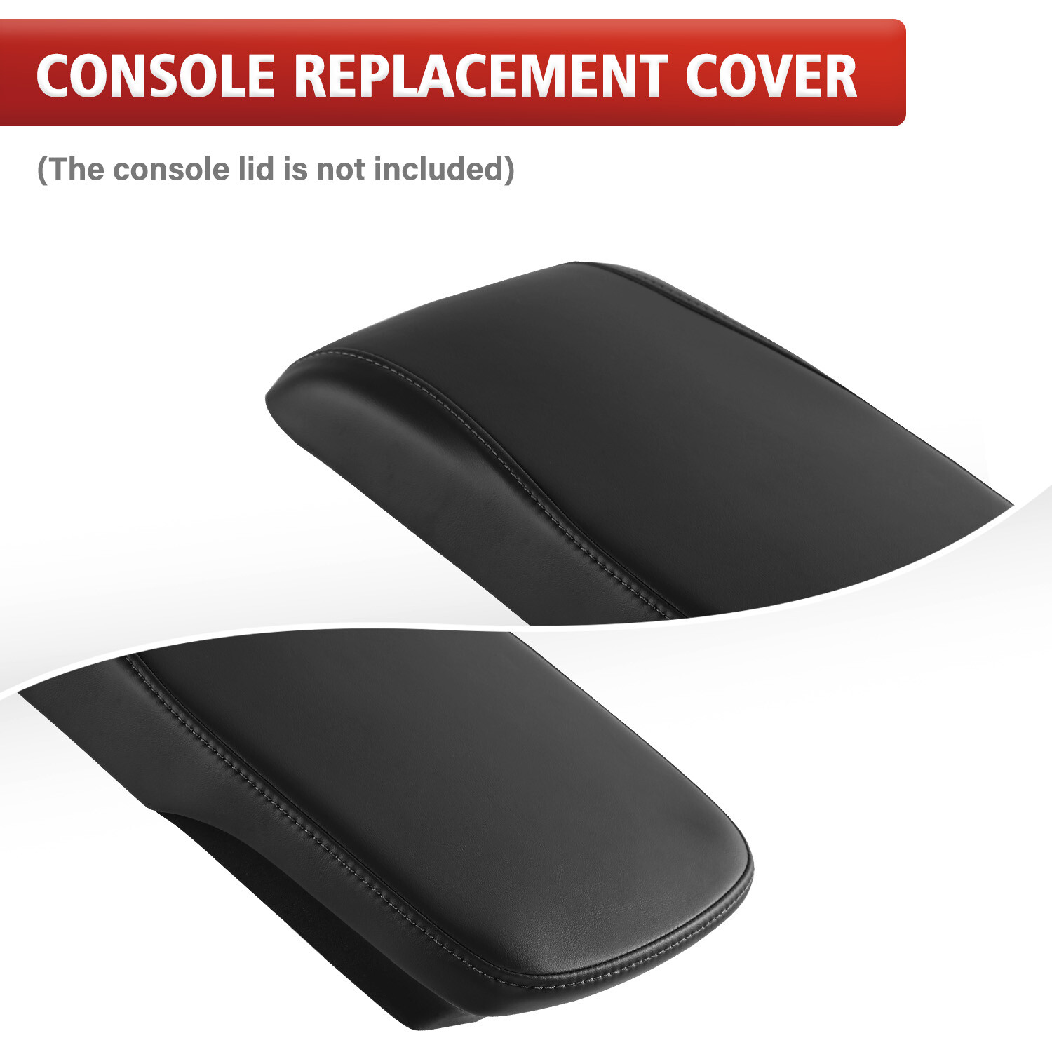 Fits 2013-2018 Toyota Avalon Console Lid Armrest & Door Panel Cover Trim Black