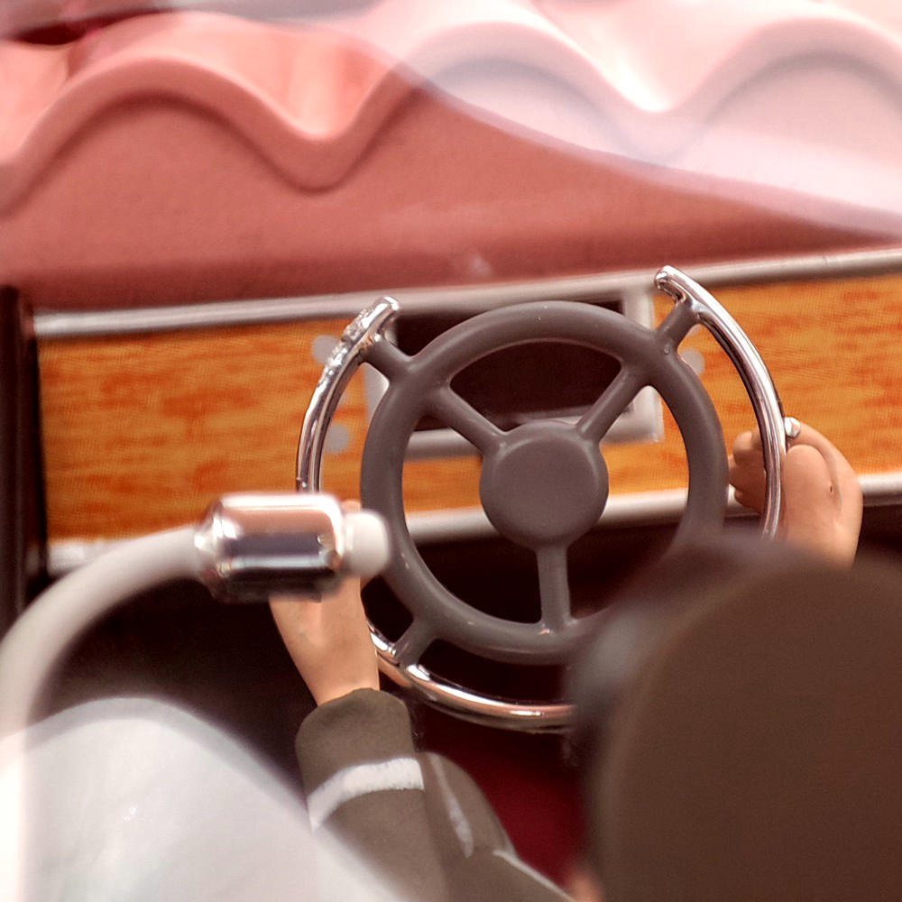 1/18 AMIE Rolls Royce Lady Penelope's Thunderbirds FAB 1 Resin Models Car Gifts