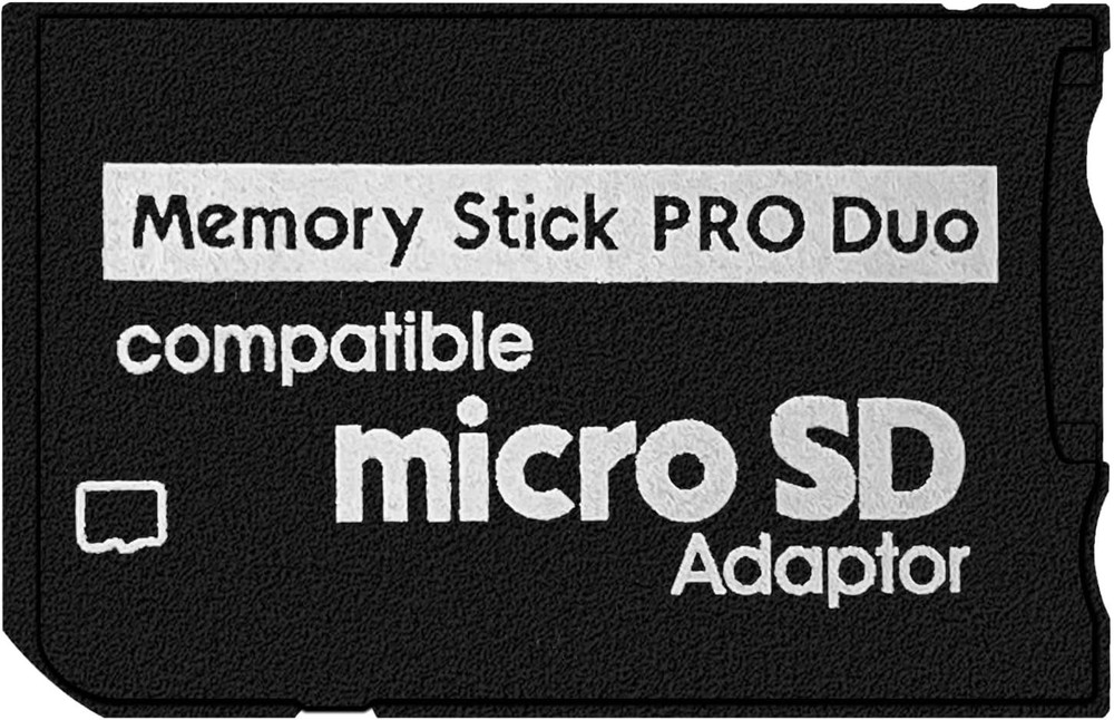 Memory Stick Pro Duo Adapter Micro SD SDHC TF Card Reader Converter Camera PSP