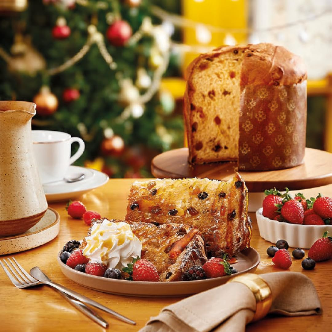 Classic Panettone - Moist & Fresh Holiday Cake - Traditional Italian Recipe With
