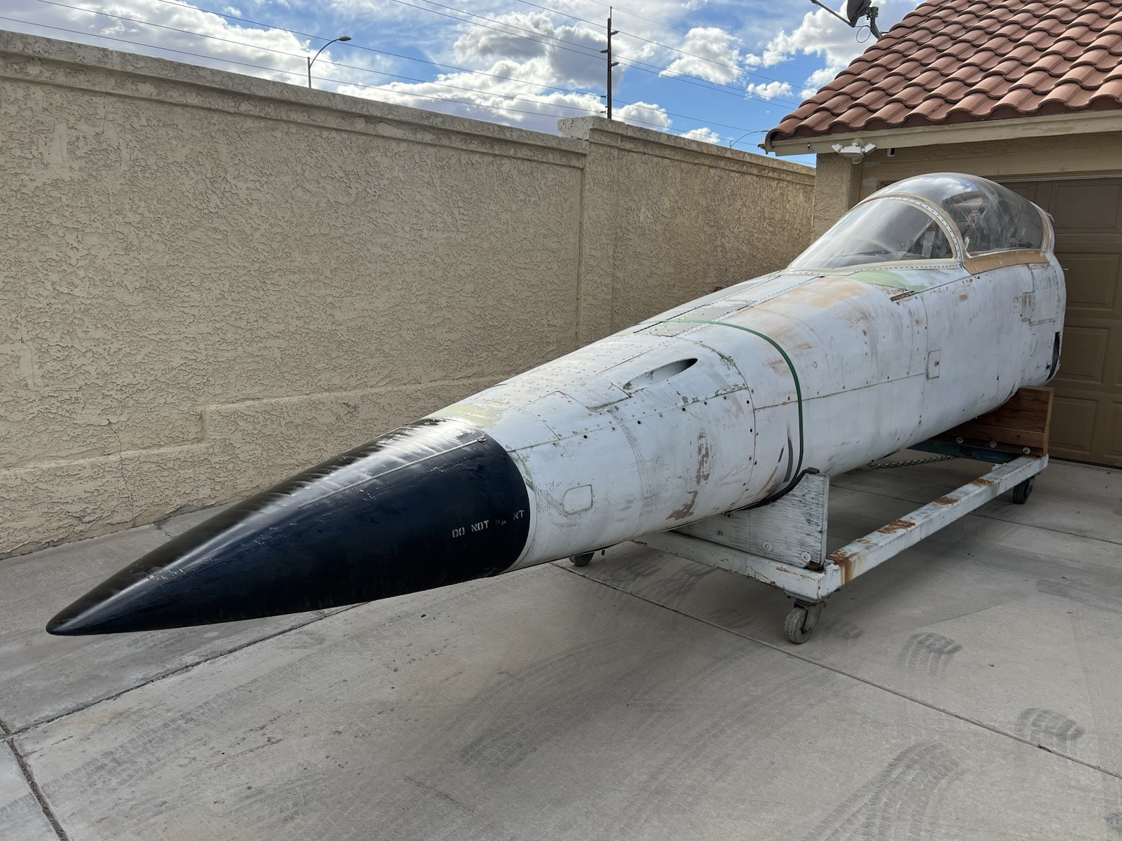 McDonnell Douglas F4 Phantom Center Aileron Panel Fighter Jet USAF F-4 Marine