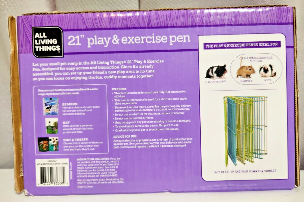 All Living Things 21" play & exercise pen