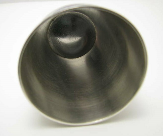 GERMAN SOLID SILVER KIDDUSH CUP WINE/VODKA CUP 800 Silver by AM Germany ca1930s