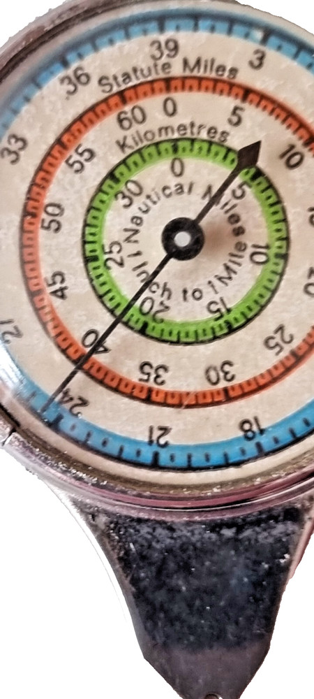 Vintage Pocket Map Measure Opisometer